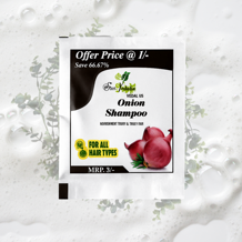 ONION SHAMPOO POUCH 3ML (100POUCH)
